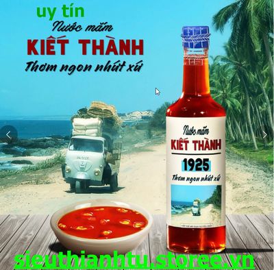 NƯỚC MẮM KIẾT THÀNH THƠM NGON  500ML  40 ĐỘ ĐAM. Mua bán Đồ ăn, thực phẩm và các loại khác tại Quận Hoàng Mai Hà Nội được đăng bởi Siêu thị Anh Tú 68  