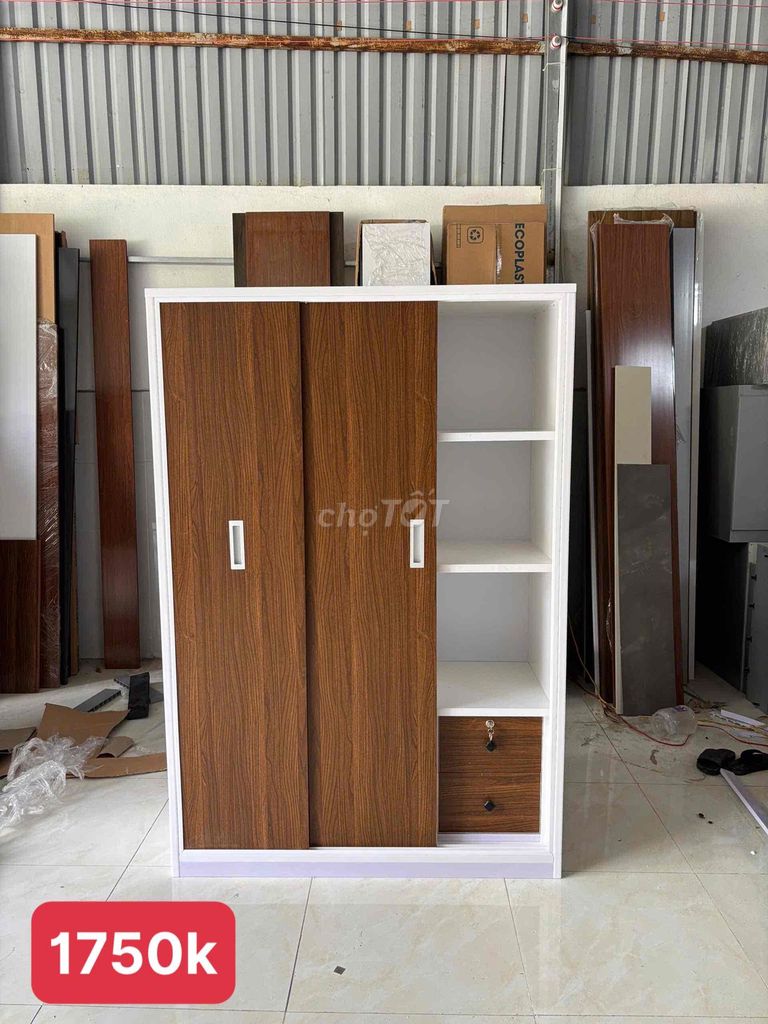 Tủ quần áo Nhựa Đài Loan 3 cánh lùa // tủ áo. Mua bán Tủ, kệ gia đình tại Quận Tân Phú Tp Hồ Chí Minh được đăng bởi Nội Thất Giá Xưởng hình 1