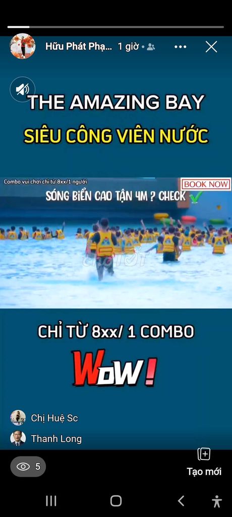 🌊“SÓNG THẦN” CAO 4M TẠI VỊNH KỲ DIỆU