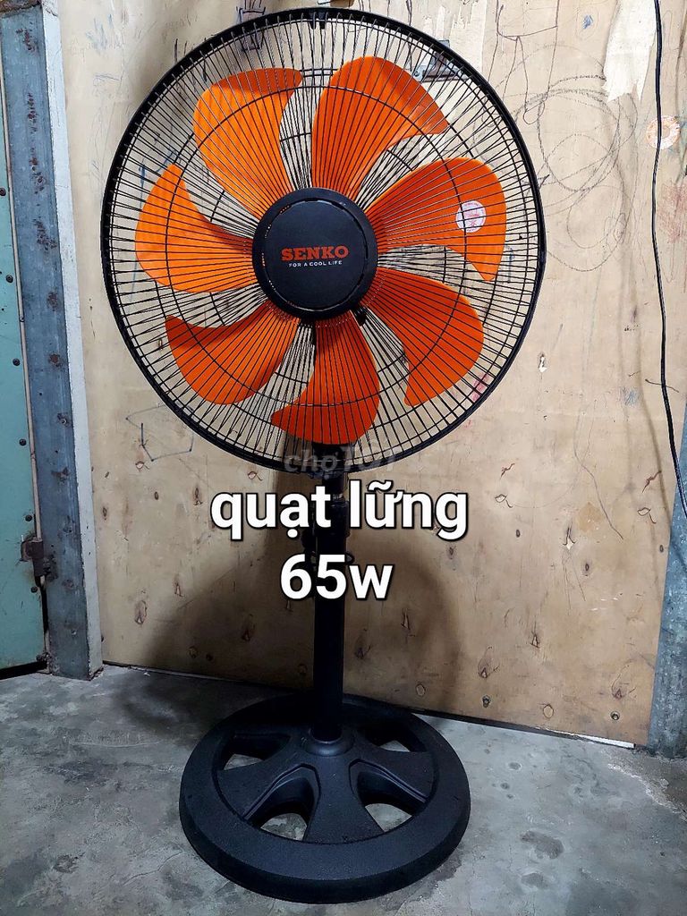 Quạt chạy mạnh 7 lá.cao 90cm