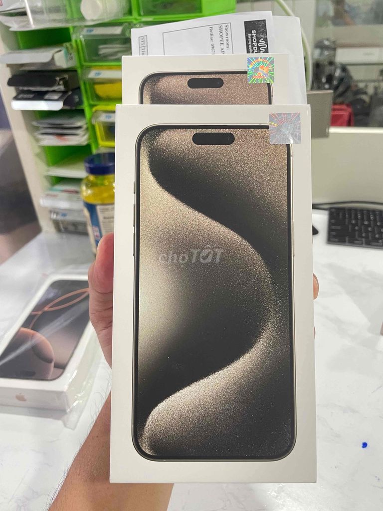 Iphone 15 Pro Max 256GB Titan Natural new 100% sea