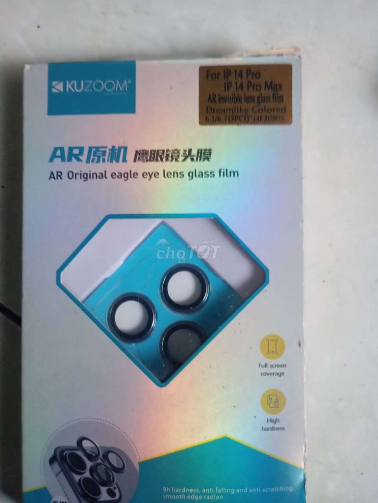 Bảo vệ camera KUZOOM iPhone 14 Pro/Pro Max. Mua bán Phụ kiện (Màn hình, Chuột...) tại Quận Tân Bình Tp Hồ Chí Minh được đăng bởi Trí Báo hình 1