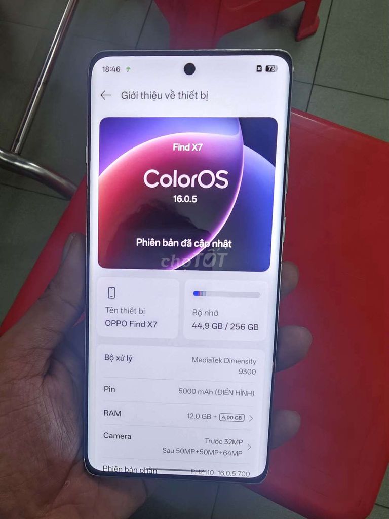 Oppo Find X7 256GB Đen trắng. Mua bán Điện thoại tại Quận Bình Thạnh Tp Hồ Chí Minh được đăng bởi Quý hình 1