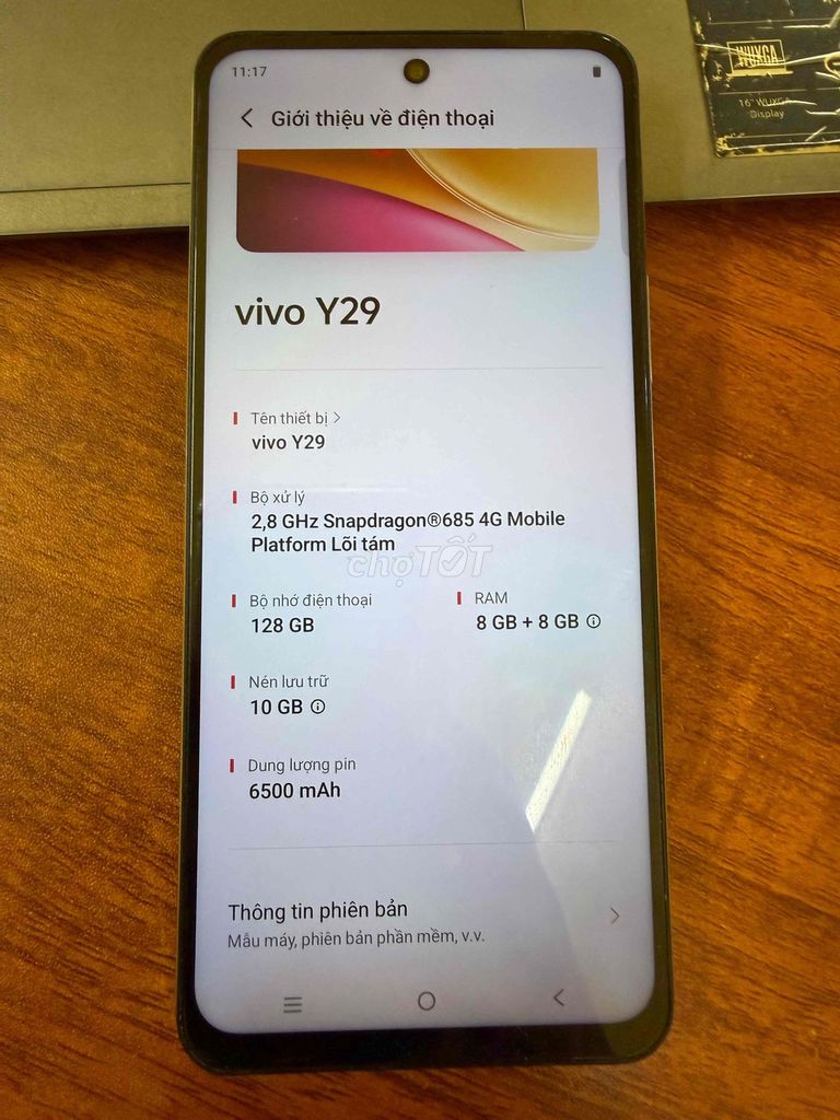 Vivo Y29 128GB Snapdragon 685 4G. Mua bán Điện thoại tại Quận Đống Đa Hà Nội được đăng bởi Huy hình 1