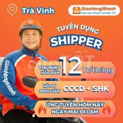 Shipper Tiểu Cần Siêng Năng Thu Nhập 12TR/Tháng