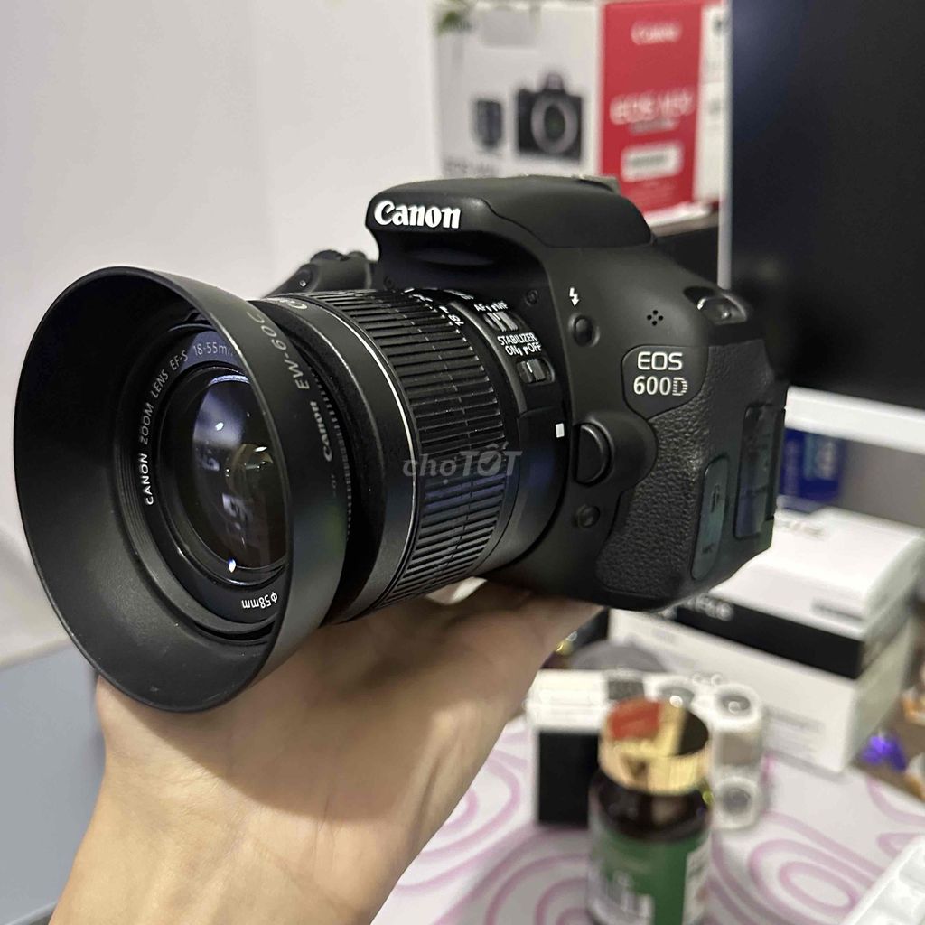 Máy ảnh Canon EOS 600D Đã sử dụng. Mua bán Máy ảnh, Máy quay tại Quận Bình Thạnh Tp Hồ Chí Minh được đăng bởi Trịnh Quốc Toàn hình 1