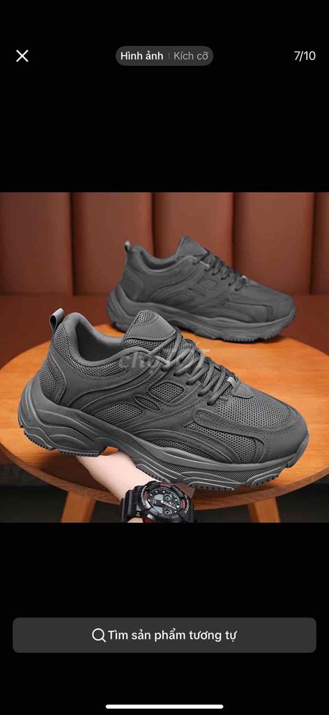 Giày thể thao nam màu xám size 43. Mua bán Giày dép tại Huyện Mỏ Cày Nam Bến Tre được đăng bởi Phạm hình 1