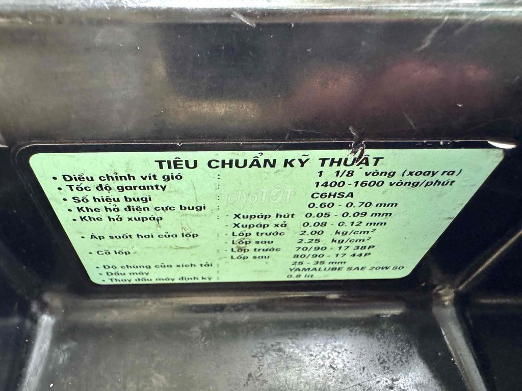 Yamaha Jupiter MX 2007 Bạc đen. Mua bán Xe máy tại Quận Ô Môn Cần Thơ được đăng bởi Tiến Tạp Hoá  hình 20