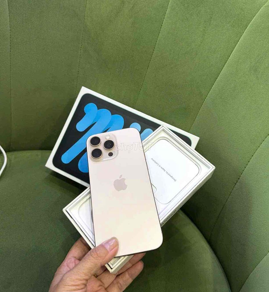 iphone16promax 512gb vàng qtế mỹ pin92 zin áp suất. Mua bán Điện thoại tại Quận 3 Tp Hồ Chí Minh được đăng bởi Nam Á Mobile hình 1