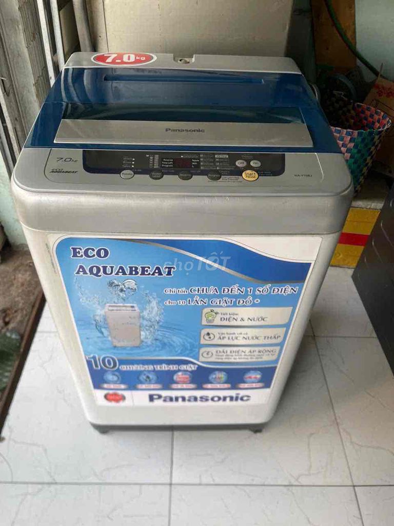 Máy giặt Panasonic 7kg cửa trên bảo hành 3tháng. Mua bán Máy giặt tại Quận 11 Tp Hồ Chí Minh được đăng bởi Quốc Đạt hình 1