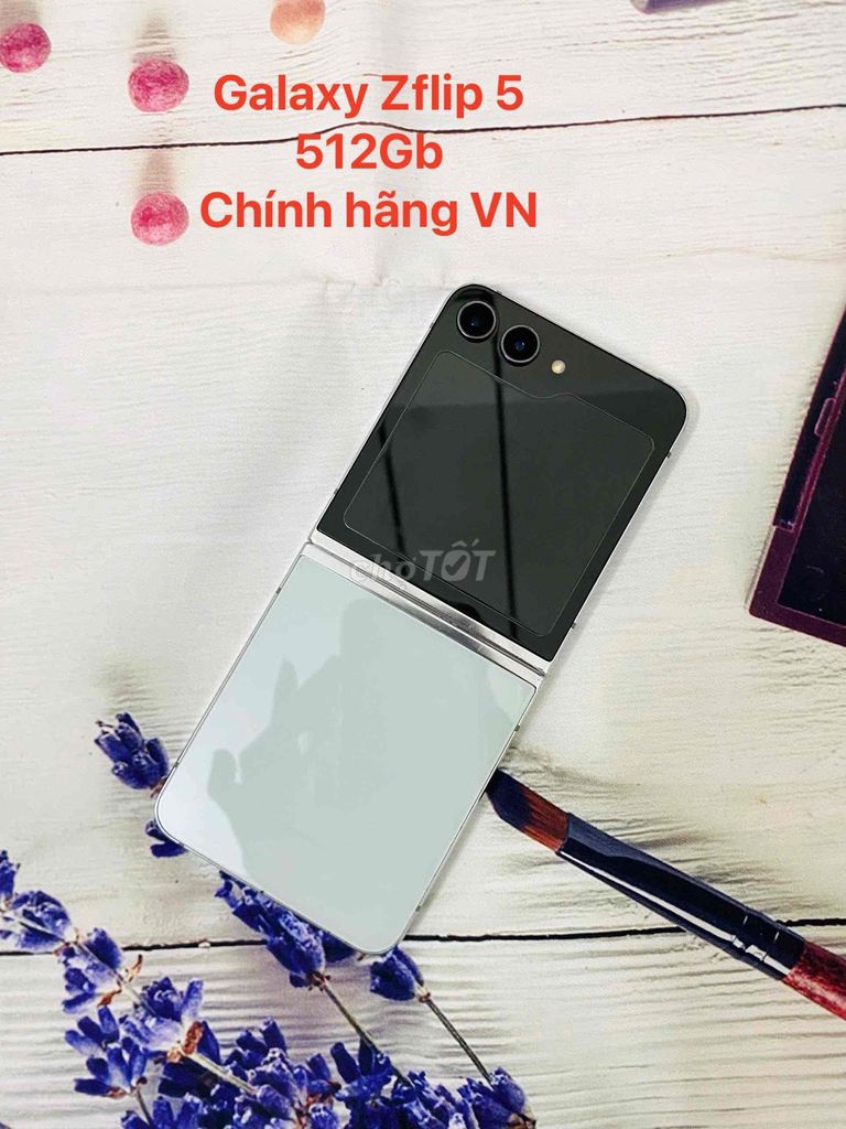 Samsung Galaxy Z Flip 5 512GB Xanh 99%. Mua bán Điện thoại tại Thành phố Huế Thừa Thiên Huế được đăng bởi Chuyên Hàng Công Ty Giá Rẻ FPT Và TGDD hình 1