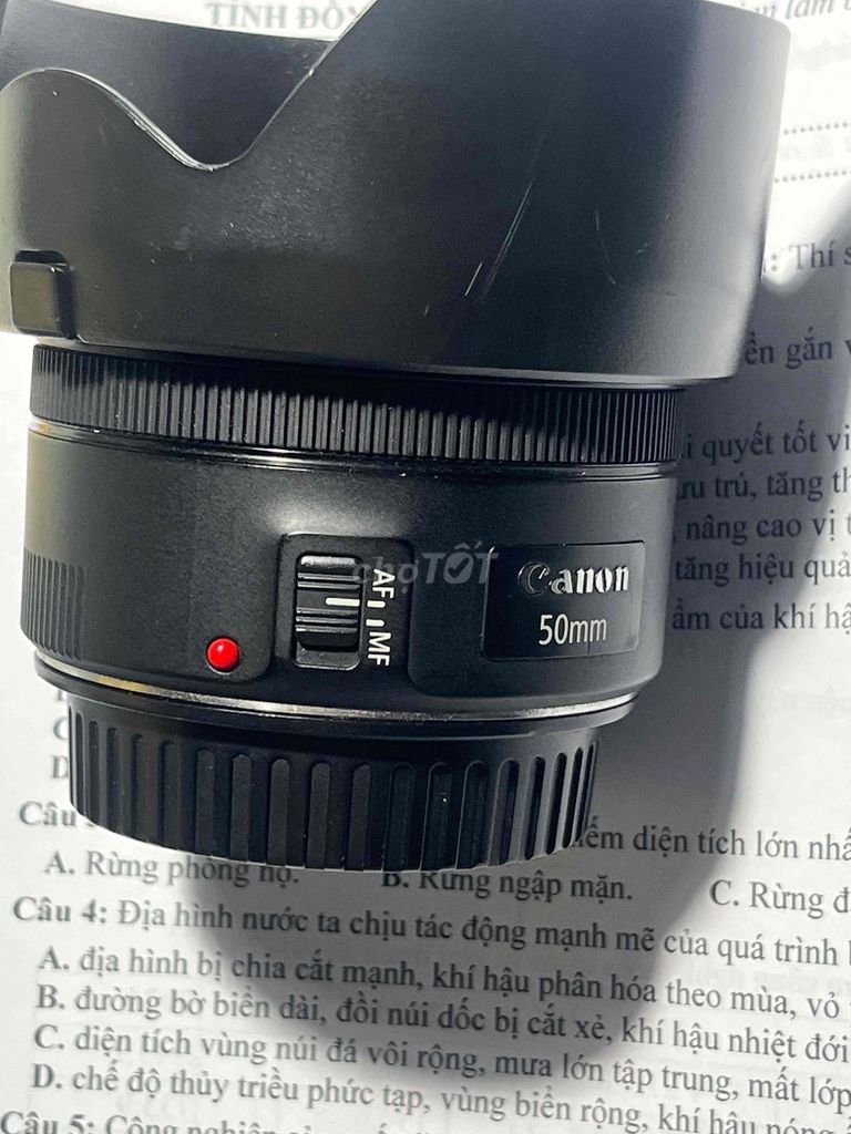 Ống kính Canon 50mm f/1.8 STM. Mua bán Máy ảnh, Máy quay tại Quận 4 Tp Hồ Chí Minh được đăng bởi quang hình 1