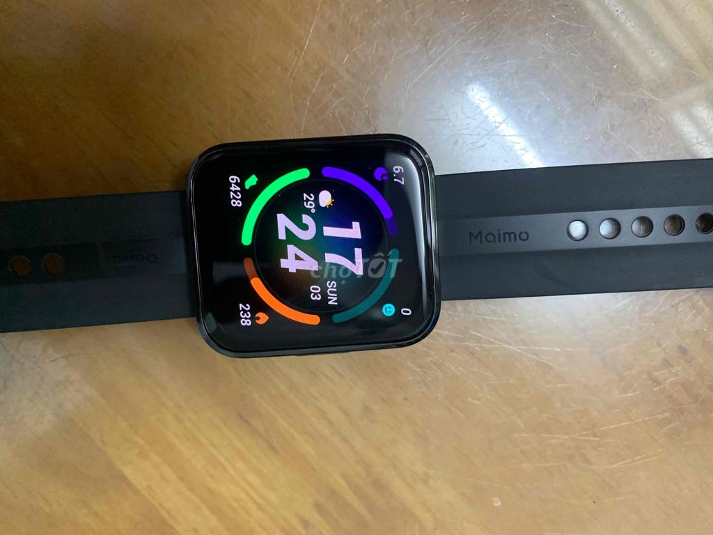 Maimo Watch Flow Đen kim loại. Mua bán Thiết bị đeo thông minh tại Huyện Hóc Môn Tp Hồ Chí Minh được đăng bởi Minh Nguyễn hình 1