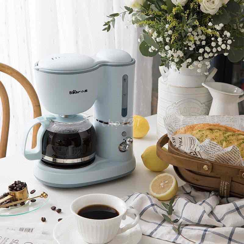 Máy pha cà phê Bear SB-CF06A 600ml Thủy tinh Xanh. Mua bán Bếp, lò, đồ điện nhà bếp tại Huyện Hòa Thành Tây Ninh được đăng bởi Hẻm Ăn Vặt SuRốt BĐS nhà đất SuRốt hình 1