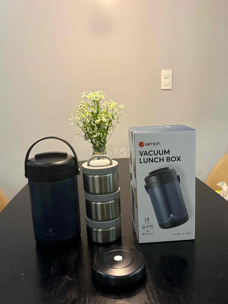 Hộp cơm giữ nhiệt Elmich EL8302. Mua bán Dụng cụ nhà bếp tại Quận 7 Tp Hồ Chí Minh được đăng bởi NGUYỄN THÀNH PHÚ hình 1