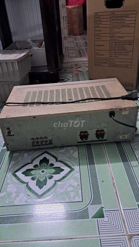 Amply Sony Vàng kem Cổ điển. Mua bán Tivi, Âm thanh tại Quận Tân Bình Tp Hồ Chí Minh được đăng bởi khanh le hình 1