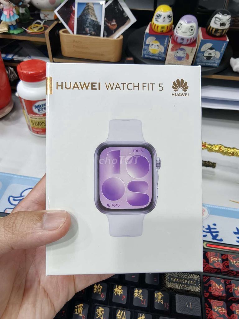 Đồng hồ Huawei Watch Fit 5 Tím. Mua bán Thiết bị đeo thông minh tại Quận 1 Tp Hồ Chí Minh được đăng bởi Thành hình 1