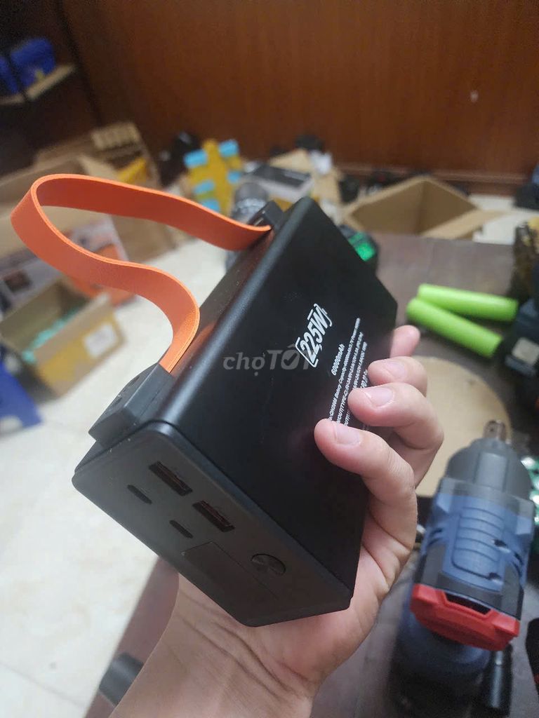 Sạc dự phòng 30000mAh 22.5W Đen. Mua bán Phụ kiện (Màn hình, Chuột...) tại Huyện Cư M'gar Đắk Lắk được đăng bởi Huỳnh Trung Vinh hình 1