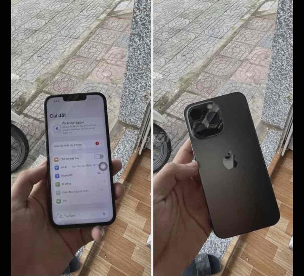 Apple iPhone 13 Pro Đen đã thay màn hình. Mua bán Điện thoại tại Huyện Xuyên Mộc Bà Rịa - Vũng Tàu được đăng bởi Tâm Rv hình 1