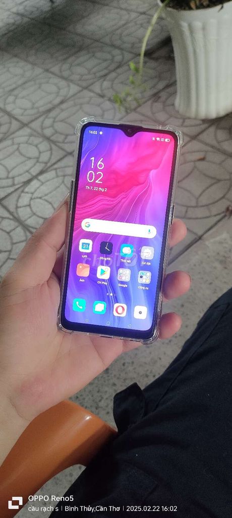 Oppo Reno z ram 8 bn 256G NFC vân tay trên màn hìn