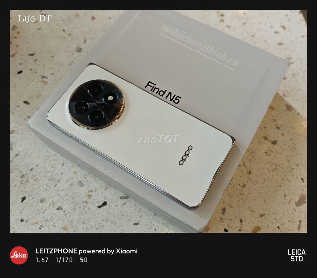 Oppo Find N5 16/512GB Trắng đẹp công ty full box. Mua bán Điện thoại tại Quận Hoàng Mai Hà Nội được đăng bởi mobilehungthinh hình 1