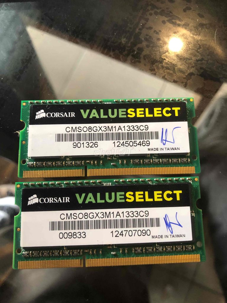 Cặp ram 16gb (2x8) của CR usa