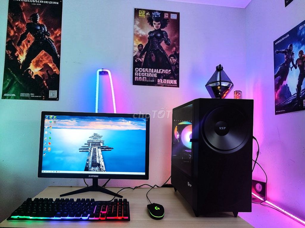 Dàn PC Game Max Setting LoL , Valorant , Au LCD24". Mua bán Máy tính để bàn tại Quận Tân Bình Tp Hồ Chí Minh được đăng bởi nguyễn chí nhân hình 1