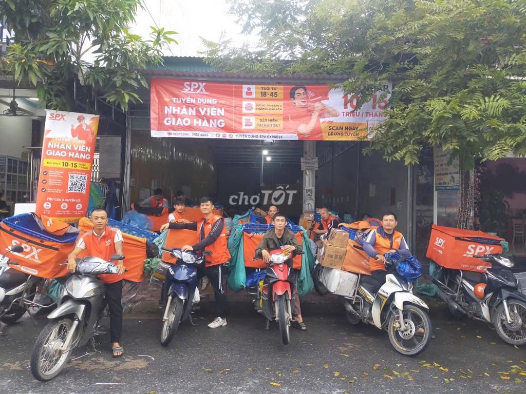 [UYÊN HƯNG - TÂN UYÊN] TUYỂN SHIPPER LƯƠNG 15TR. Việc làm tại Thị xã Tân Uyên Bình Dương được đăng bởi SPX EXPRESS hình 2