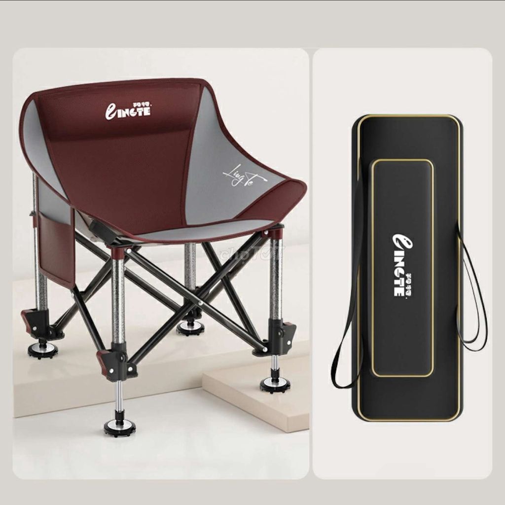 Ghế câu cá Eingte Đỏ. Mua bán Đồ thể thao, Dã ngoại tại Thành phố Qui Nhơn Bình Định được đăng bởi Tuấn Anh hình 1