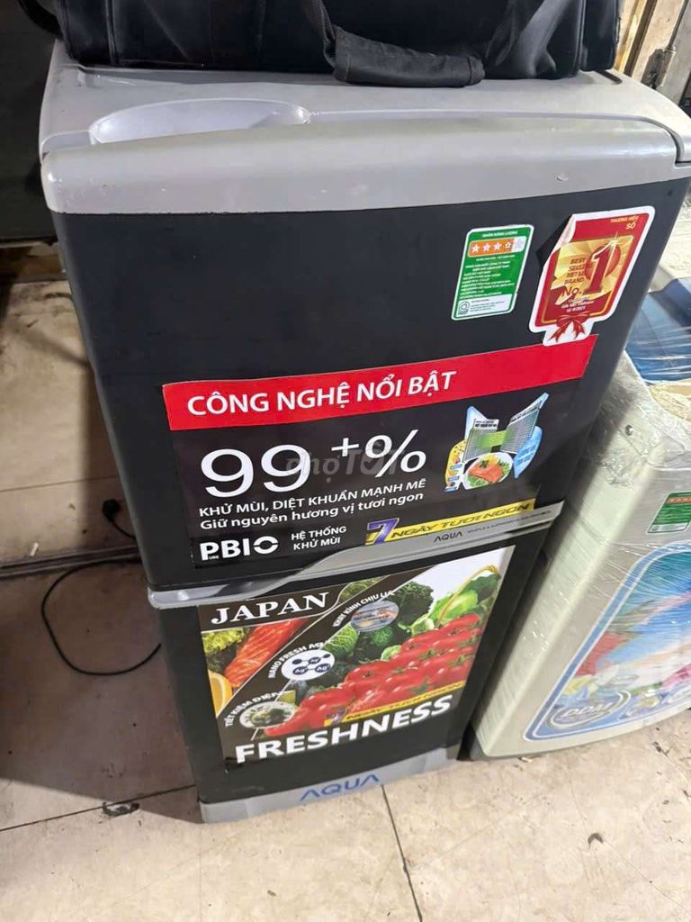 Tủ lạnh Aqua 125 lít Xám Không đóng tuyết. Mua bán Tủ lạnh tại Quận 7 Tp Hồ Chí Minh được đăng bởi Điện Lạnh Giá Tốt hình 1