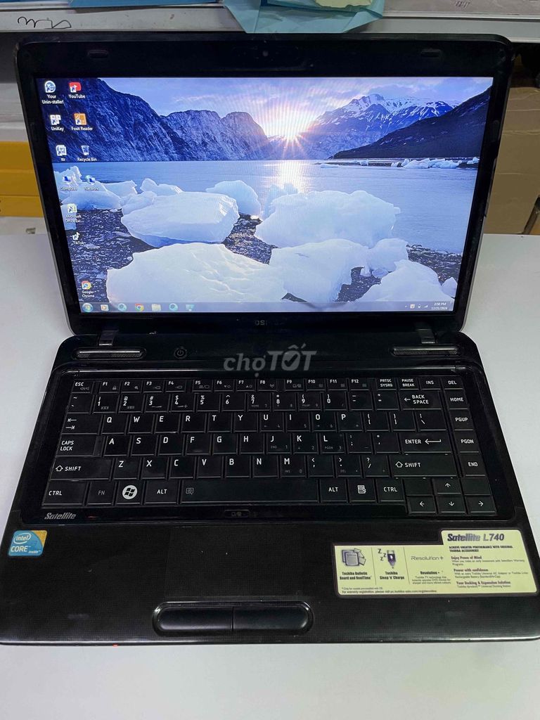 Toshiba i3/Ram4G/250G chạy ok