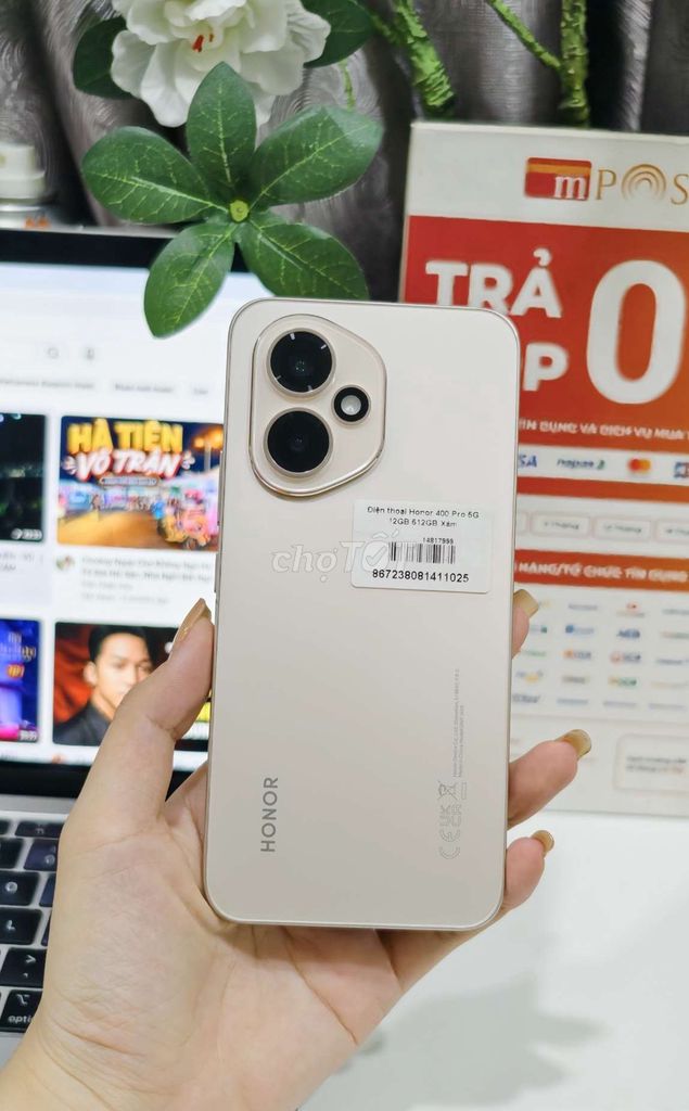 Honor 400 12GB/512GB Vàng 98%. Mua bán Điện thoại tại Quận 10 Tp Hồ Chí Minh được đăng bởi Mon Store hình 1