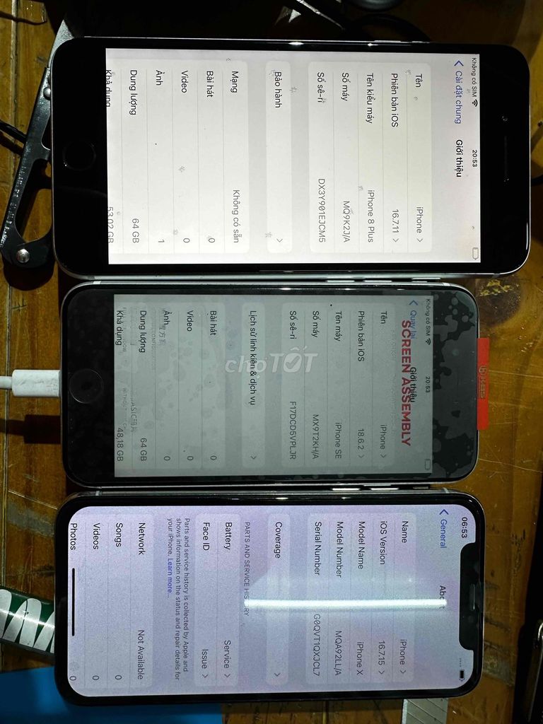 IpX 256, Se 64, 8P 64. Mua bán Điện thoại tại Quận Bình Tân Tp Hồ Chí Minh được đăng bởi Bi hình 1