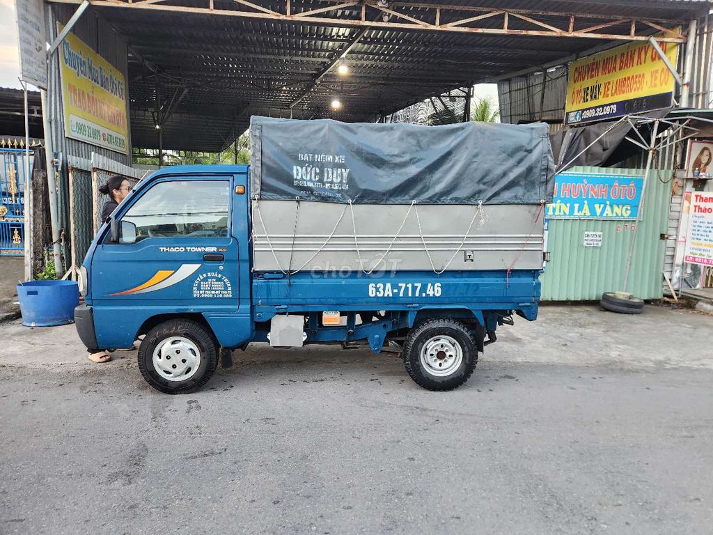 Thaco Towner 900kg 2017. Mua bán Xe tải, xe ben tại Huyện Chợ Gạo Tiền Giang được đăng bởi Trần Huỳnh ÔtÔ cũ Tiền Giang hình 6