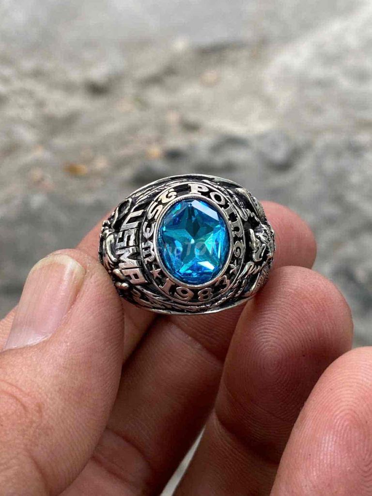 Nhẫn Nam westpoint Lacke Bạc. Mua bán Phụ kiện thời trang khác tại Quận 4 Tp Hồ Chí Minh được đăng bởi Đại Lâm Mộc Nguyễn Đức hình 1