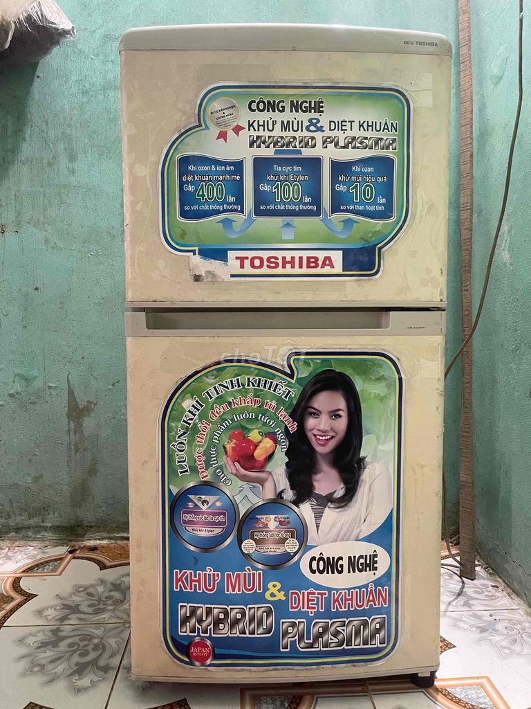 Tủ lạnh Toshiba 120L Trắng kem. Mua bán Tủ lạnh tại Quận Nam Từ Liêm Hà Nội được đăng bởi Ms Luc hình 1