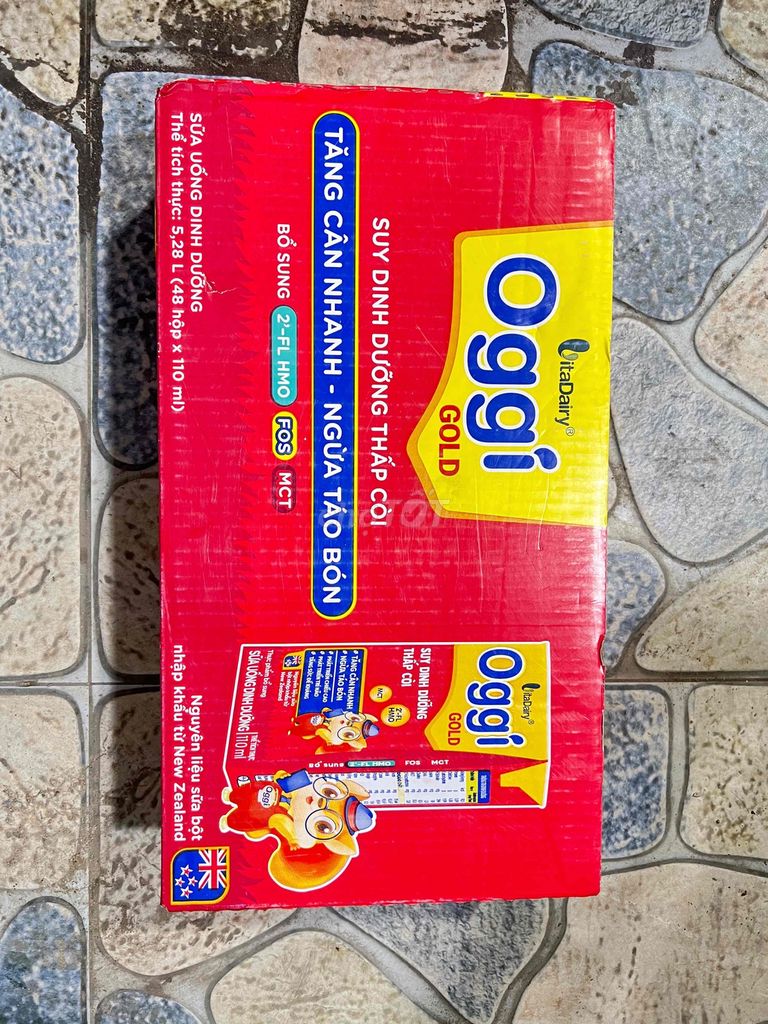 Sữa Oggi Gold VitaDairy 110ml Thùng 48 hộp. Mua bán Đồ ăn, thực phẩm và các loại khác tại Quận 7 Tp Hồ Chí Minh được đăng bởi Hoàng Tính hình 1