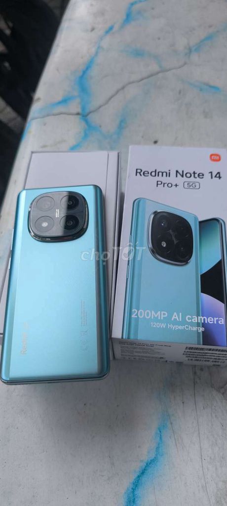 Xiaomi Redmi Note 14 Pro+ 5G 256GB Xanh. Mua bán Điện thoại tại Thành phố Biên Hòa Đồng Nai được đăng bởi Viët Hai Ngo hình 1