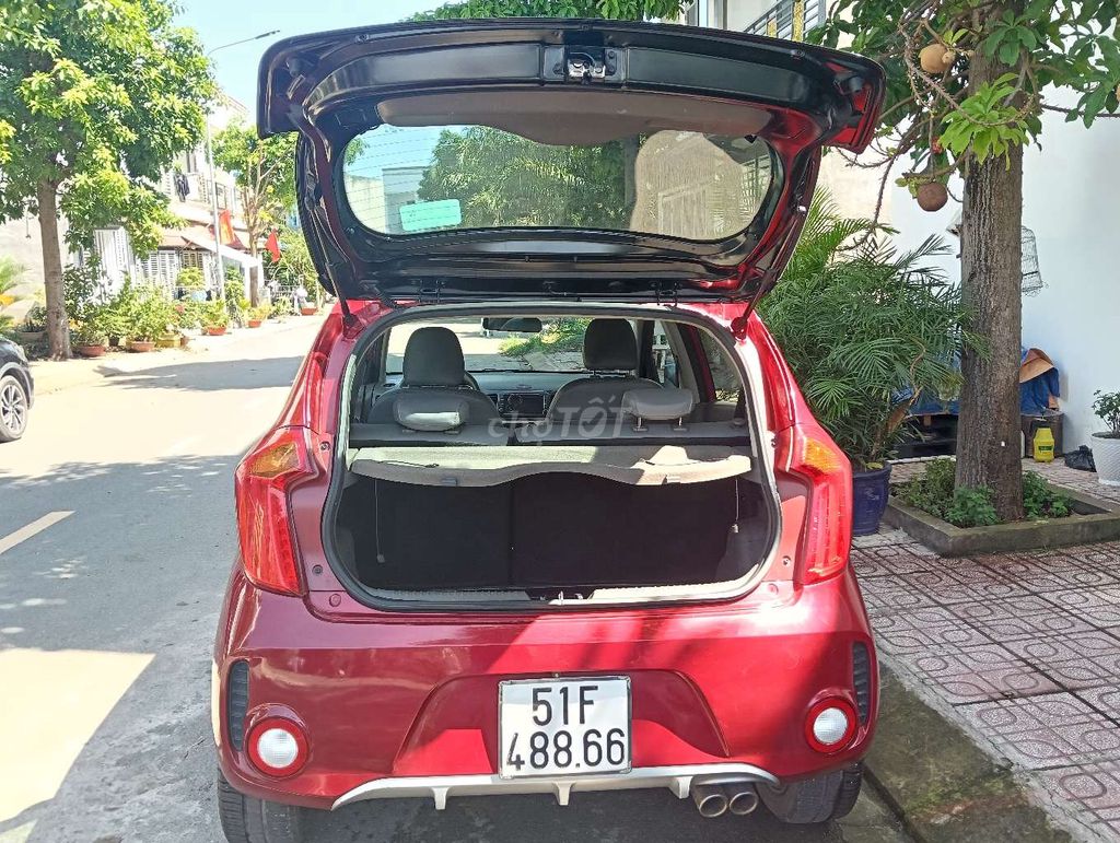 Bán Kia Morning 2017 Si 1.25 AT Bản Đỏ Đen. Mua bán Ô tô tại Thành phố Thủ Dầu Một Bình Dương được đăng bởi Trieu Nguyen hình 9