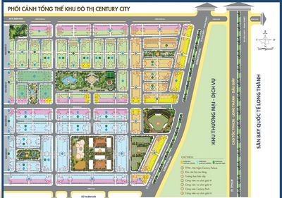 Century City - bán lô sát cổng chính - A4-18 - giá 2ty350, Long Thành