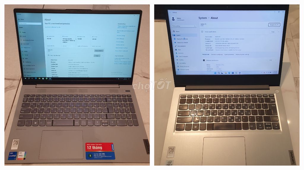 Lenovo Ideapad 5 i7-1165G7 15.6"FHD 16GB/256GB 99%. Mua bán Laptop tại Thành phố Long Xuyên An Giang được đăng bởi Mr Huy hình 1