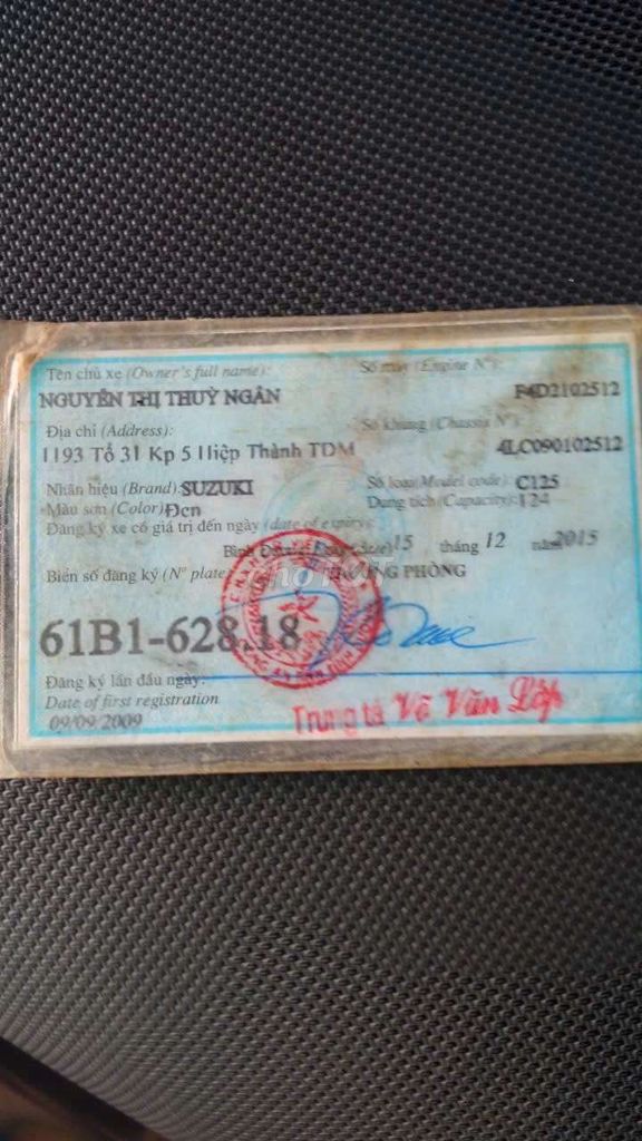 Suzuki SkyDrive nhập Thái máy Thái. Mua bán Xe máy tại Huyện Củ Chi Tp Hồ Chí Minh được đăng bởi tấn tài  hình 4