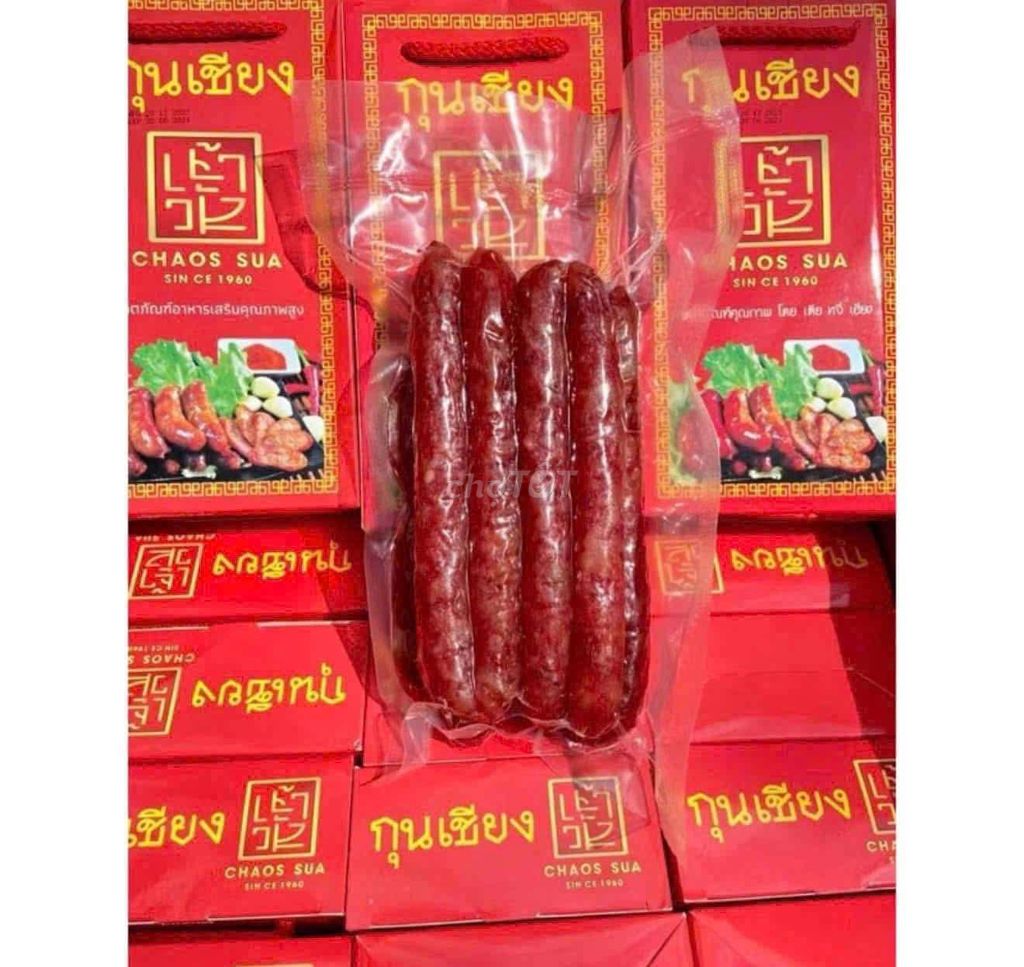 Lạp xưởng Chaosua Thái Lan 500gr Đậm đà. Mua bán Đồ ăn, thực phẩm và các loại khác tại Quận Phú Nhuận Tp Hồ Chí Minh được đăng bởi Hà Nhi Cao hình 1