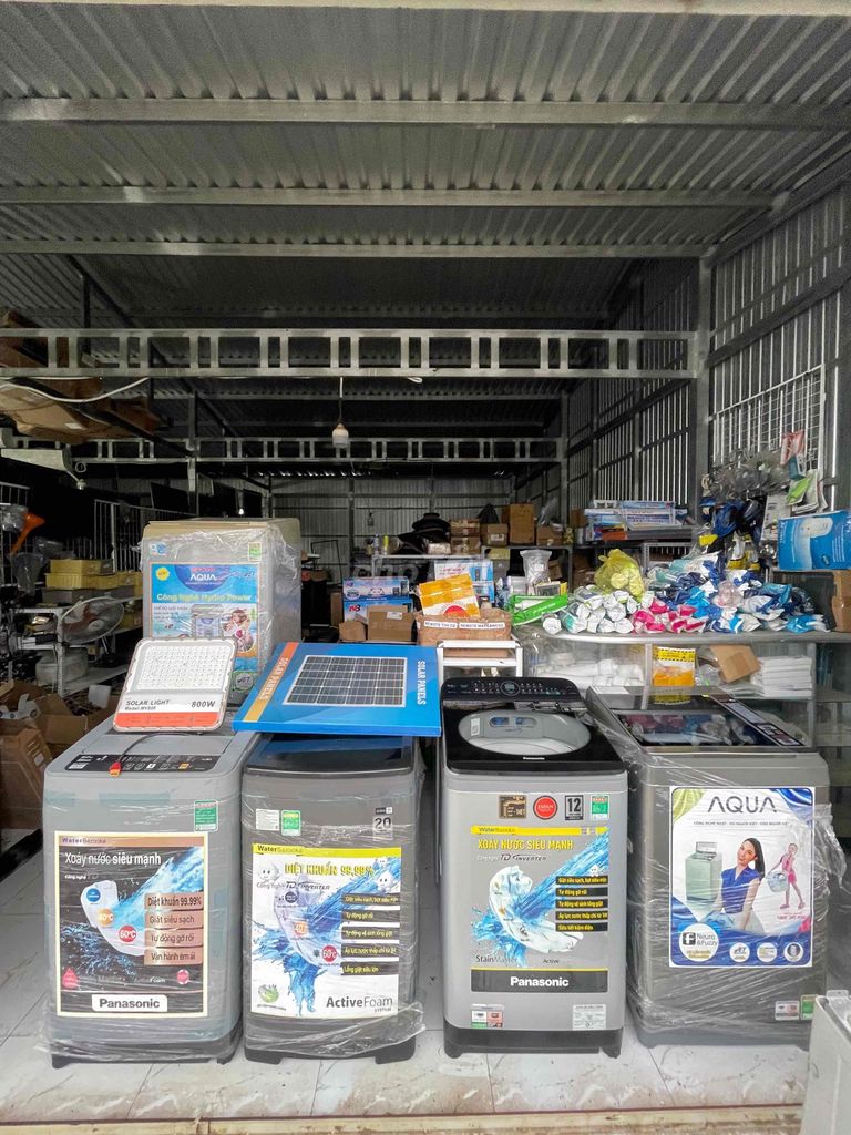 Máy giặt Panasonic Inverter Xám 9k5 9.5kg. Mua bán Máy giặt tại Huyện U Minh Thượng Kiên Giang được đăng bởi Lac hình 1