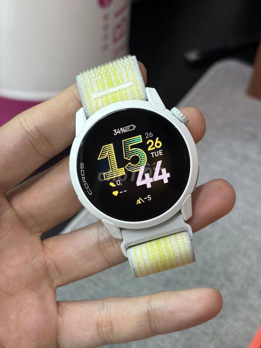 Coros Pace 4 Dây nylon Trắng, vàng. Mua bán Thiết bị đeo thông minh tại Quận Tân Bình Tp Hồ Chí Minh được đăng bởi Hội Đồ Điện Tử hình 1