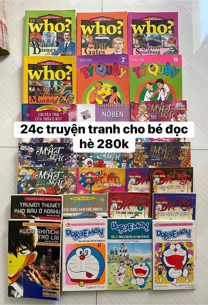 Truyện tranh thiếu nhi. Mua bán Sách tại Huyện Lấp Vò Đồng Tháp được đăng bởi Chơn Trần hình 1