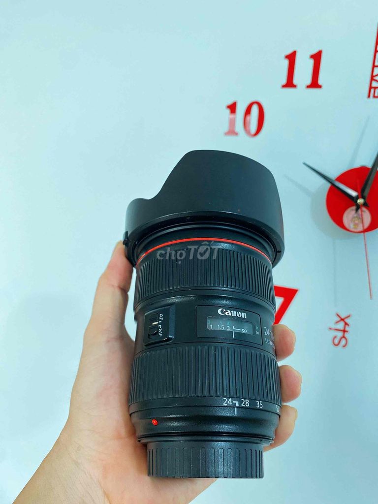 Lens Canon EF 24-70mm f/2.8L II USM khá đẹp. Mua bán Máy ảnh, Máy quay tại Quận Gò Vấp Tp Hồ Chí Minh được đăng bởi Hữu Huy hình 1