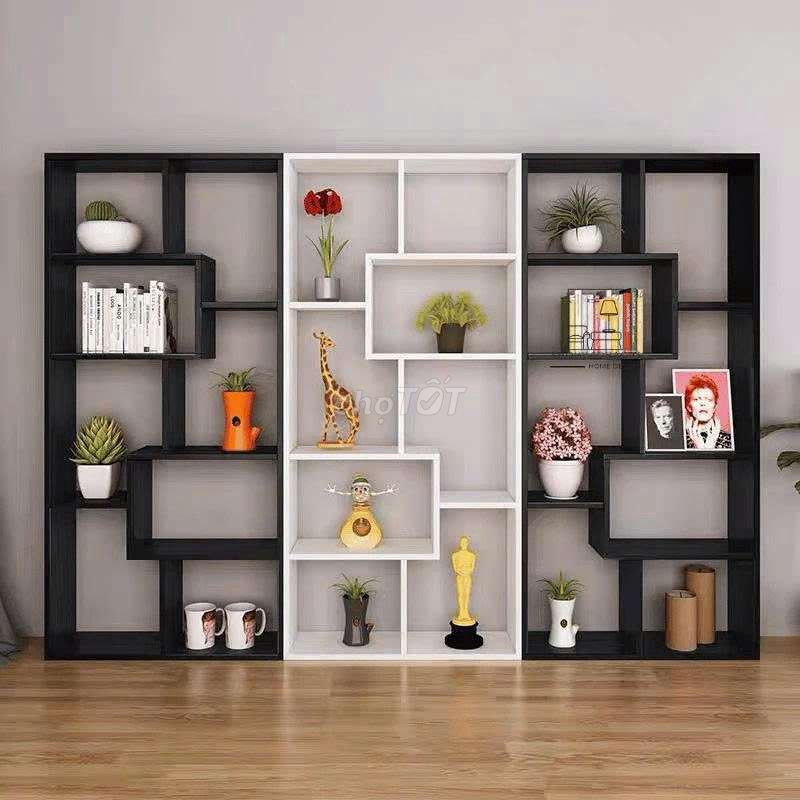 Kệ sách đa năng MDF. Mua bán Tủ, kệ gia đình tại Huyện Bình Chánh Tp Hồ Chí Minh được đăng bởi VIP Decor hình 2