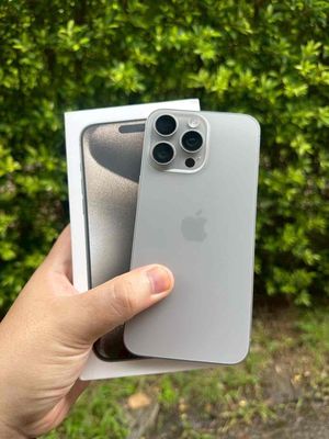 iPhone 15 Pro 256G Titan FULLBOX 99% BH APPLE 2025