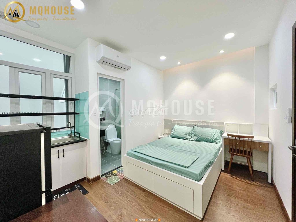 🏡Studio Full Nội Thất Mới 100%, Nhà Mới Keng. Gần Đại Học Văn Lang Cs3